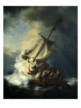 Storm on the Sea of Galilee Rembrandt